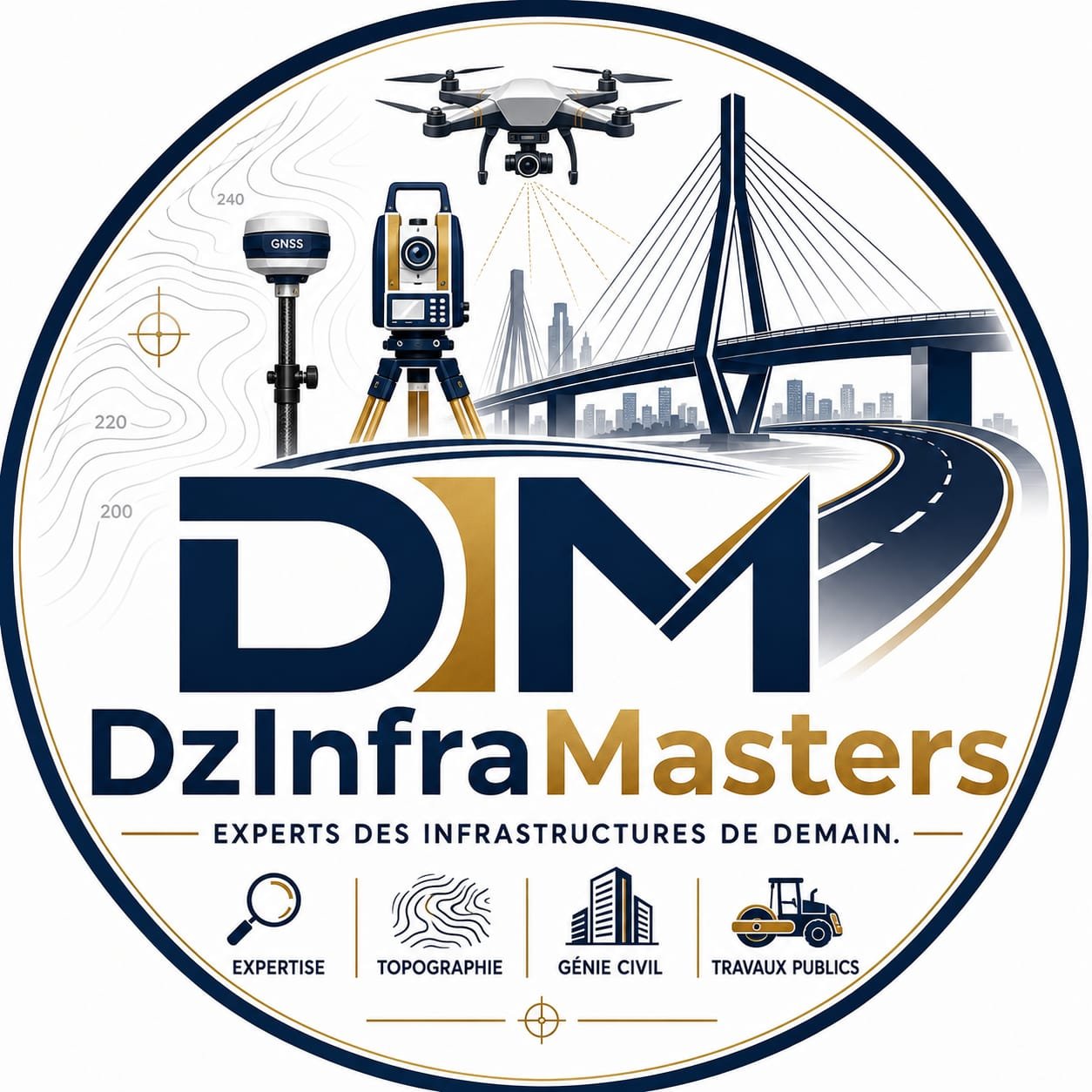 DzInfraMasters Logo